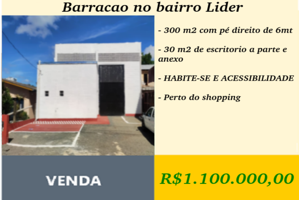 Barracao Bairro Lider